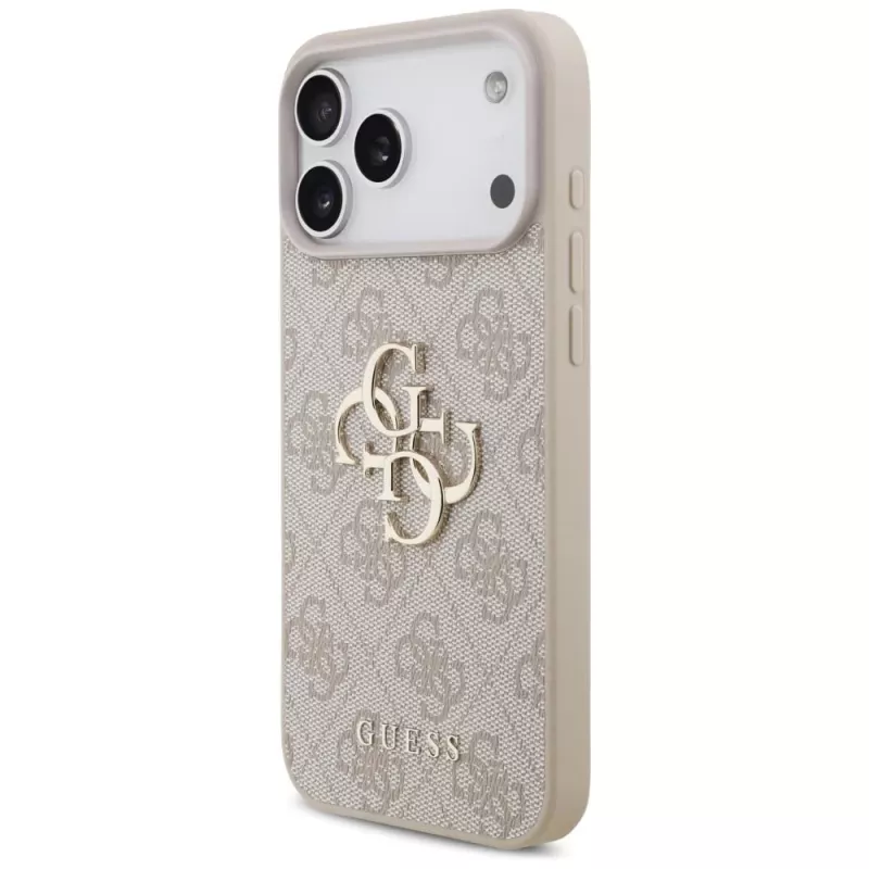 GUESS Capa 4G Big Logo para Apple iPhone 17 Pro Max / 18 Pro Max - Rosa