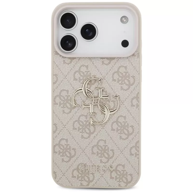 GUESS Capa 4G Big Logo para Apple iPhone 17 Pro Max / 18 Pro Max - Rosa