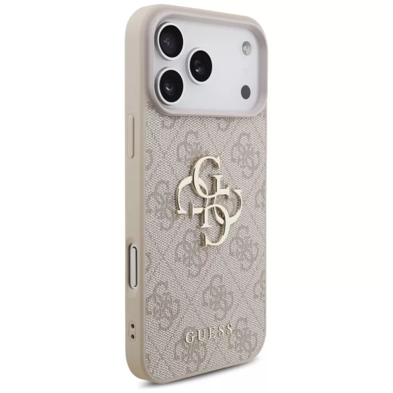 GUESS Capa 4G Big Logo para Apple iPhone 17 Pro Max / 18 Pro Max - Rosa