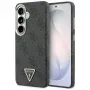 Guess Capa MagSafe 4G Triangle Logo para Samsung Galaxy S26 - Preta