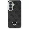 Guess Capa MagSafe 4G Triangle Logo para Samsung Galaxy S26 - Preta