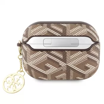 Capa GUESS GUE003033 GCube Charm para AirPods Pro castanha