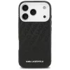 Capa MagSafe Karl Lagerfeld FW Stamped Karl para Apple iPhone 17 Pro preta