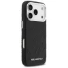 Capa MagSafe Karl Lagerfeld FW Stamped Karl para Apple iPhone 17 Pro preta