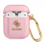 Capa de proteção GUESS Glitter Collection para Apple AirPods 1/2 - rosa
