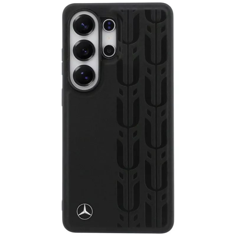 Capa MagSafe Mercedes Laurel Leaves para Samsung Galaxy S26 Ultra - preta