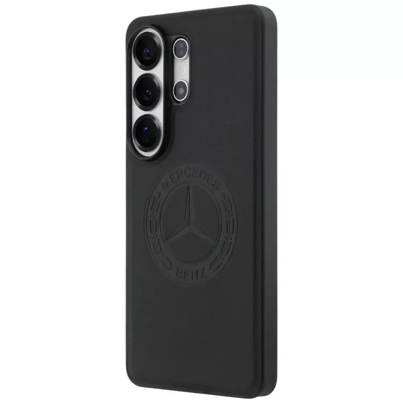 Capa MagSafe Mercedes Vintage Logo para Samsung Galaxy S26 Ultra - preta