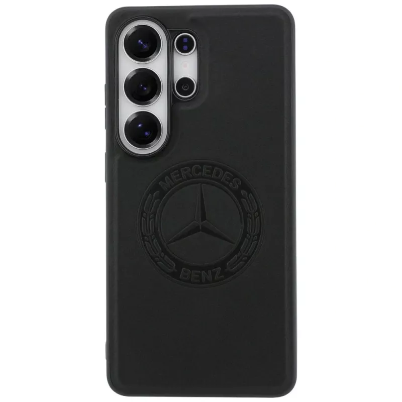 Capa MagSafe Mercedes Vintage Logo para Samsung Galaxy S26 Ultra - preta