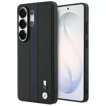 Capa MagSafe BMW Perforated Stripe Logo para Samsung Galaxy S26 Ultra - azul