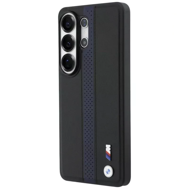 Capa MagSafe BMW Perforated Stripe Logo para Samsung Galaxy S26 Ultra - azul