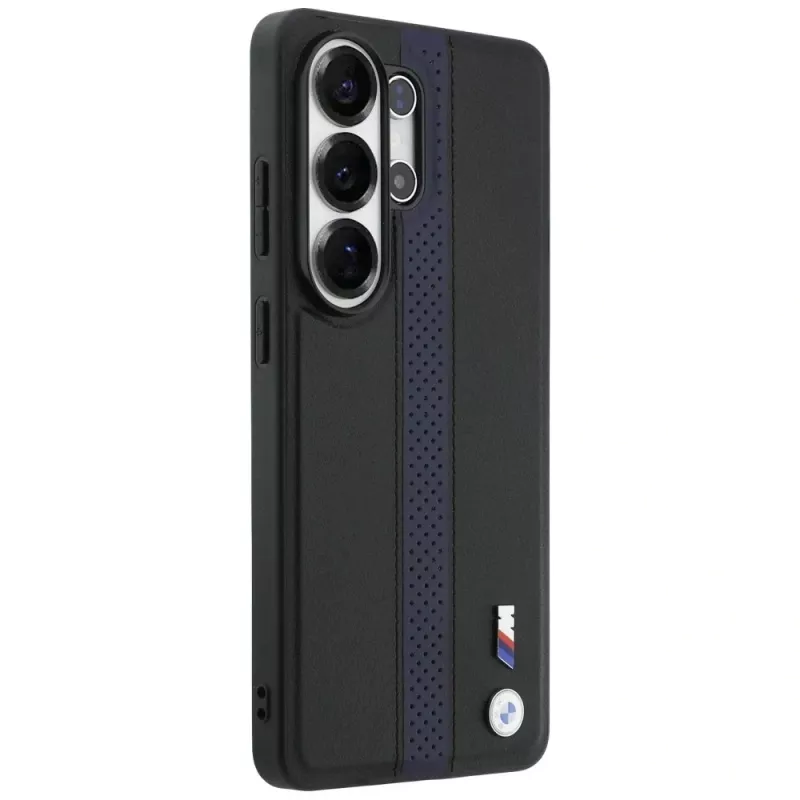 Capa MagSafe BMW Perforated Stripe Logo para Samsung Galaxy S26 Ultra - azul
