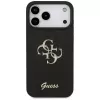 Capa GUESS Fixed Glitter Big 4G para iPhone 18 Pro Max / 17 Pro Max - preta