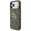Capa GUESS 4G Big Logo para iPhone 17 Pro Max / 18 Pro Max - castanha