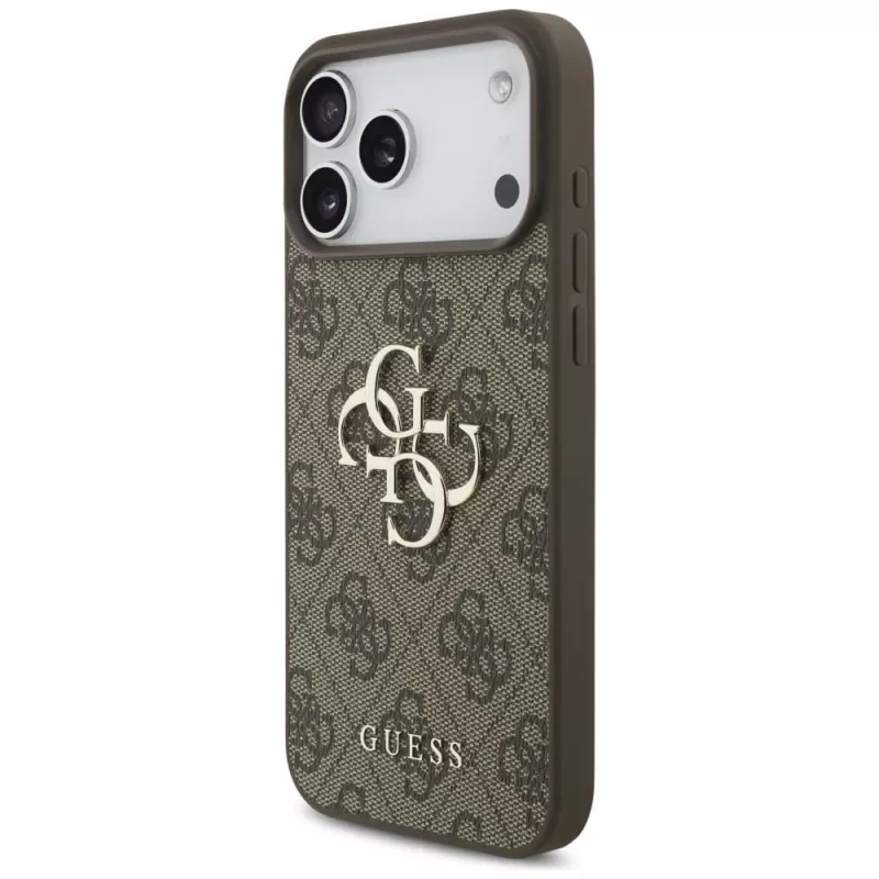 Capa GUESS 4G Big Logo para iPhone 17 Pro Max / 18 Pro Max - castanha