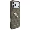 Capa GUESS 4G Big Logo para iPhone 17 Pro Max / 18 Pro Max - castanha