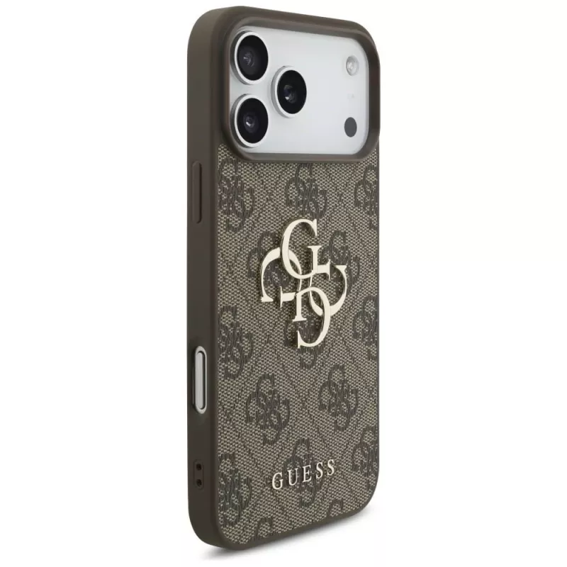 Capa GUESS 4G Big Logo para iPhone 17 Pro Max / 18 Pro Max - castanha