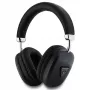 Auscultadores Bluetooth 5.3 over-ear GUESS com logótipo triangular metálico - pretos