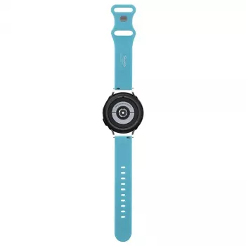 Hello Kitty Bracelete universal de silicone HKUWMSCHBLB, Kitty Head, Azul, 20mm