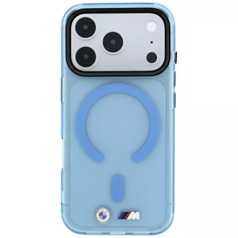 Capa MagSafe BMW M IML Frosted para iPhone 18 Pro / 17 Pro - azul
