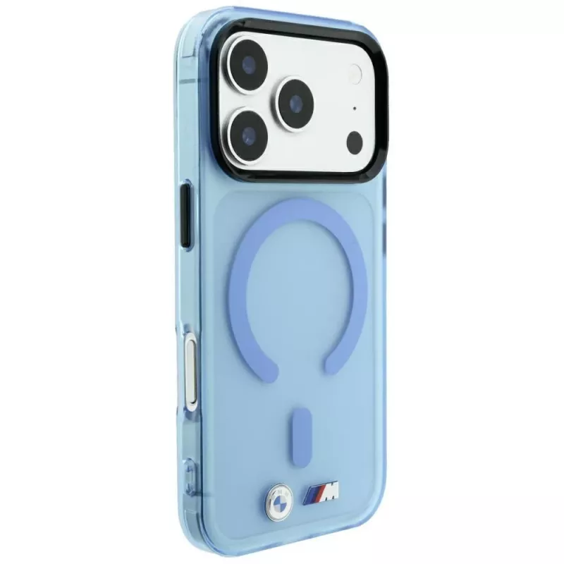 Capa MagSafe BMW M IML Frosted para iPhone 18 Pro / 17 Pro - azul