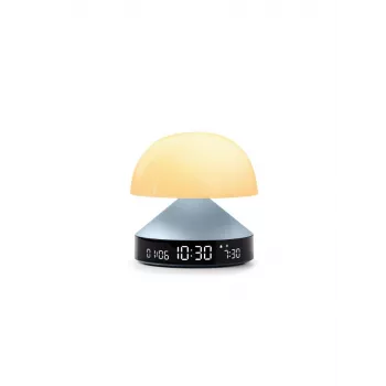 Despertador com luz de amanhecer Lexon Mina Sunrise, azul-claro