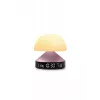 Despertador com luz de amanhecer Lexon Mina Sunrise, rosa-claro