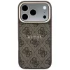 Capa MagSafe GUESS Embossed 4G Classic para iPhone 17 Pro / 18 Pro - castanho