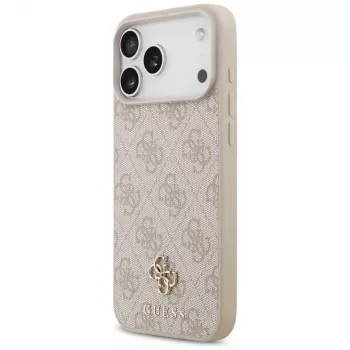 Capa MagSafe GUESS 4G Small Classic Logo para iPhone 18 Pro Max / 17 Pro Max - rosa