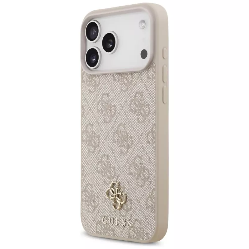 Capa MagSafe GUESS 4G Small Classic Logo para iPhone 18 Pro Max / 17 Pro Max - rosa