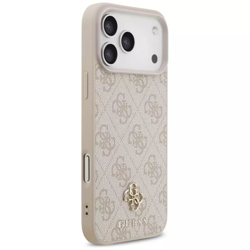 Capa MagSafe GUESS 4G Small Classic Logo para iPhone 18 Pro Max / 17 Pro Max - rosa