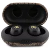 Auscultadores True Wireless Guess GUTWSP4EGW com estojo de carregamento, Bluetooth 5.3, ENC, castanho 4G Metal