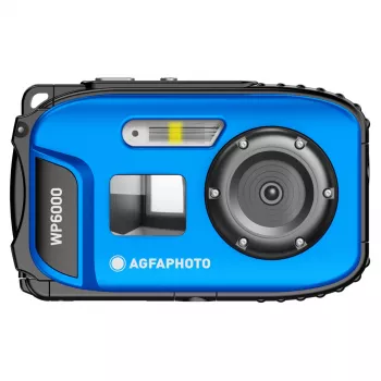 Máquina fotográfica digital à prova de água AgfaPhoto Realishot WP6000 azul