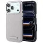 Capa MagSafe Karl Lagerfeld Grained Mono Resin Logo para iPhone 18 Pro Max / 17 Pro Max - rosa
