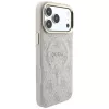Capa MagSafe GUESS Embossed 4G Classic para iPhone 17 Pro / 18 Pro - rosa
