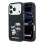 Capa MagSafe Karl Lagerfeld Karl & Choupette Bodies Sketch Print para iPhone 18 Pro Max / 17 Pro Max - preto