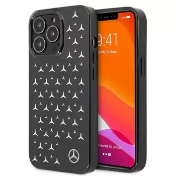 Capa rígida Mercedes-Benz MEHCP13LESPBK para iPhone 13 Pro/13 6,1