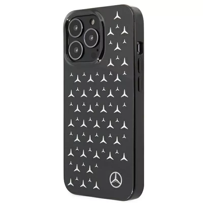 Capa rígida Mercedes-Benz MEHCP13LESPBK para iPhone 13 Pro/13 6,1