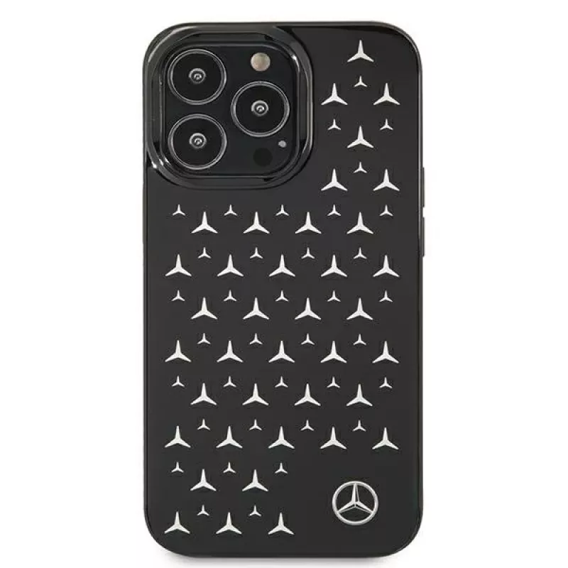 Capa rígida Mercedes-Benz MEHCP13LESPBK para iPhone 13 Pro/13 6,1