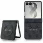 Capa MagSafe GUESS 4G Classic para Samsung Galaxy Z Flip8 - preta