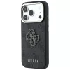 Capa GUESS 4G & Big Resin Logo para iPhone 17 Pro Max / 18 Pro Max - preta