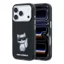 Capa MagSafe Karl Lagerfeld IML Choupette Body Sketch Print para iPhone 18 Pro Max / 17 Pro Max - preta