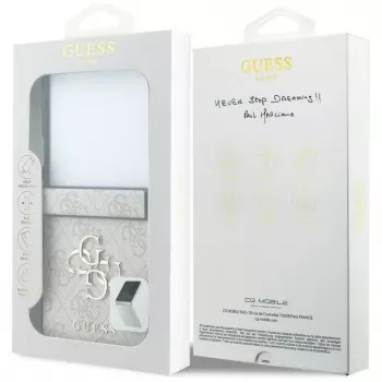 Capa rígida GUESS 4G Big Logo para Samsung Galaxy Z Flip5 - rosa