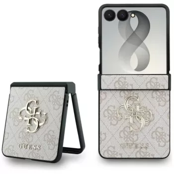 Capa rígida GUESS 4G Big Logo para Samsung Galaxy Z Flip5 - rosa