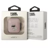 Capa Karl Lagerfeld Ikonik Choupette para AirPods 1/2 rosa