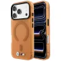 Capa MagSafe BMW M IML Frosted Metal Logo & Trims para iPhone 18 Pro / 17 Pro - laranja