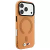 Capa MagSafe BMW M IML Frosted Metal Logo & Trims para iPhone 18 Pro / 17 Pro - laranja