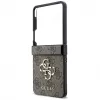 Capa rígida GUESS Big 4G Logo para Samsung Galaxy Z Flip4 - castanha