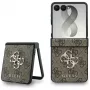 Capa rígida GUESS Big 4G Logo para Samsung Galaxy Z Flip4 - castanha