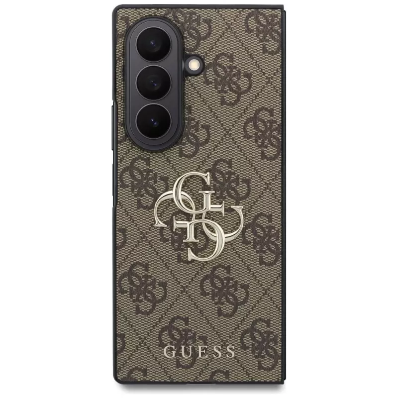 Capa Guess Big 4G Logo para Samsung Galaxy Z Fold 8 Ultra - castanha
