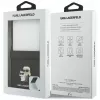 Capa Karl Lagerfeld Karl & Choupette Saffiano Pins para Samsung Galaxy Z Flip8 - preta
